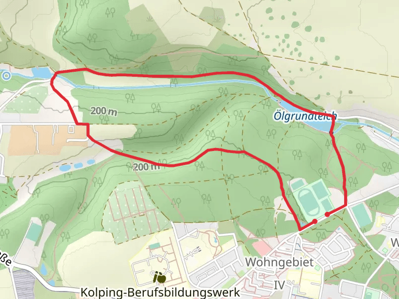 Ölgrundteich Loop