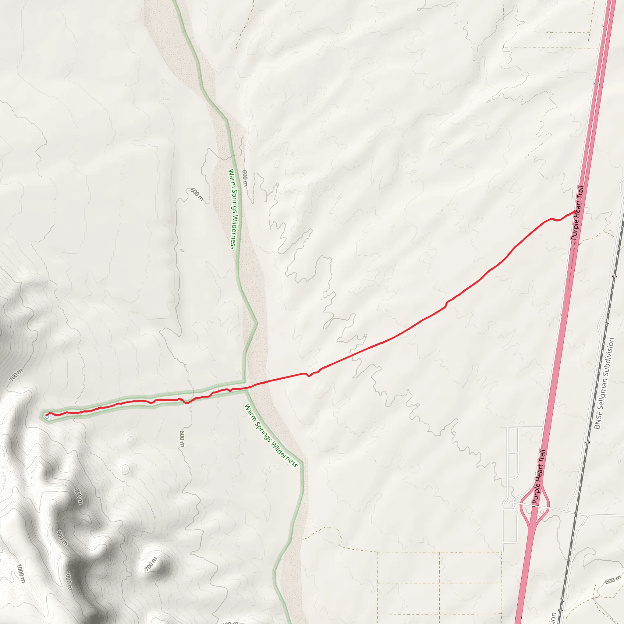 Caliche Spring mobile static map