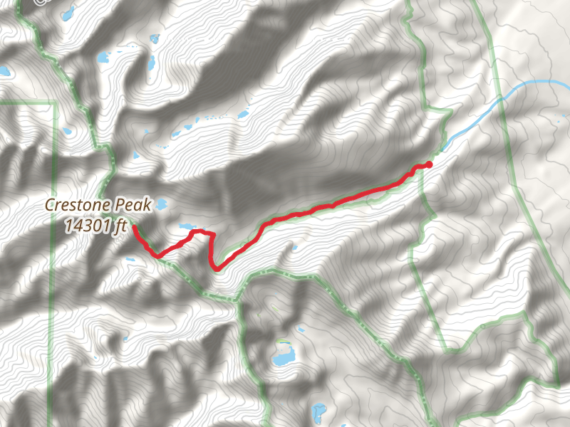 Crestone Needle Peak Trail