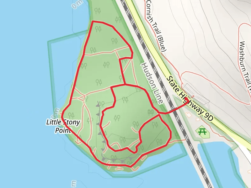 Little Stony Point Loop from State Highway 9D
