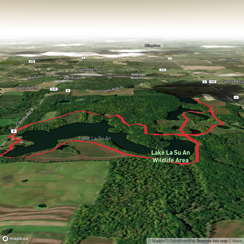 Lake La Vere and Lake La Su An Loop