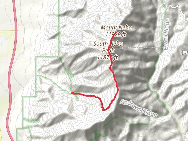 Mount Nebo via Willow Creek Trail