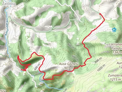 Ausa - Gaztelu Trail PR GI 2004