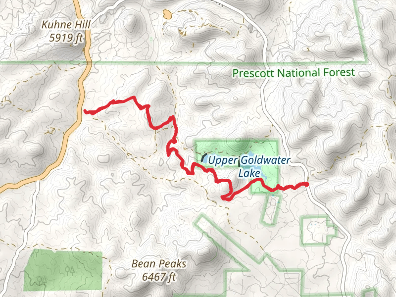 Prescott Circle Trail - Senator Highway