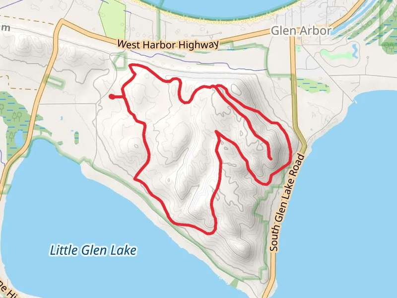 Alligator Hill and Big Glen Lookout Loop Trail