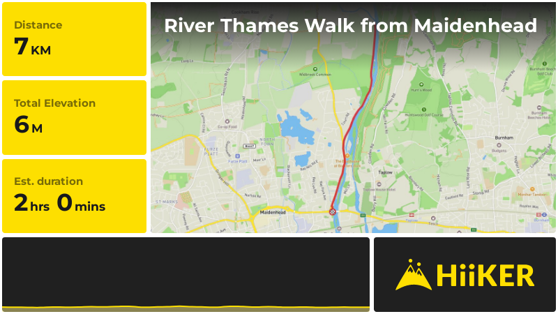 River Thames Walk from Maidenhead | Royal Borough of Windsor and