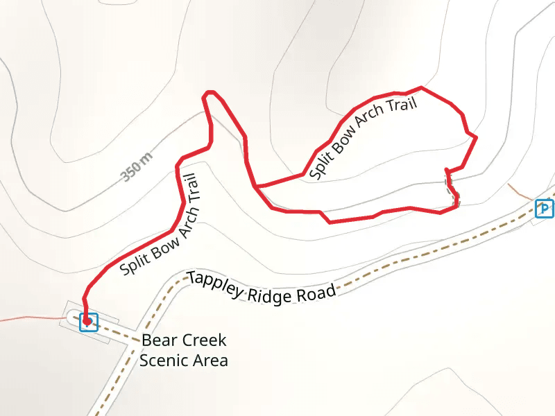 Split Bow Arch Loop Trail