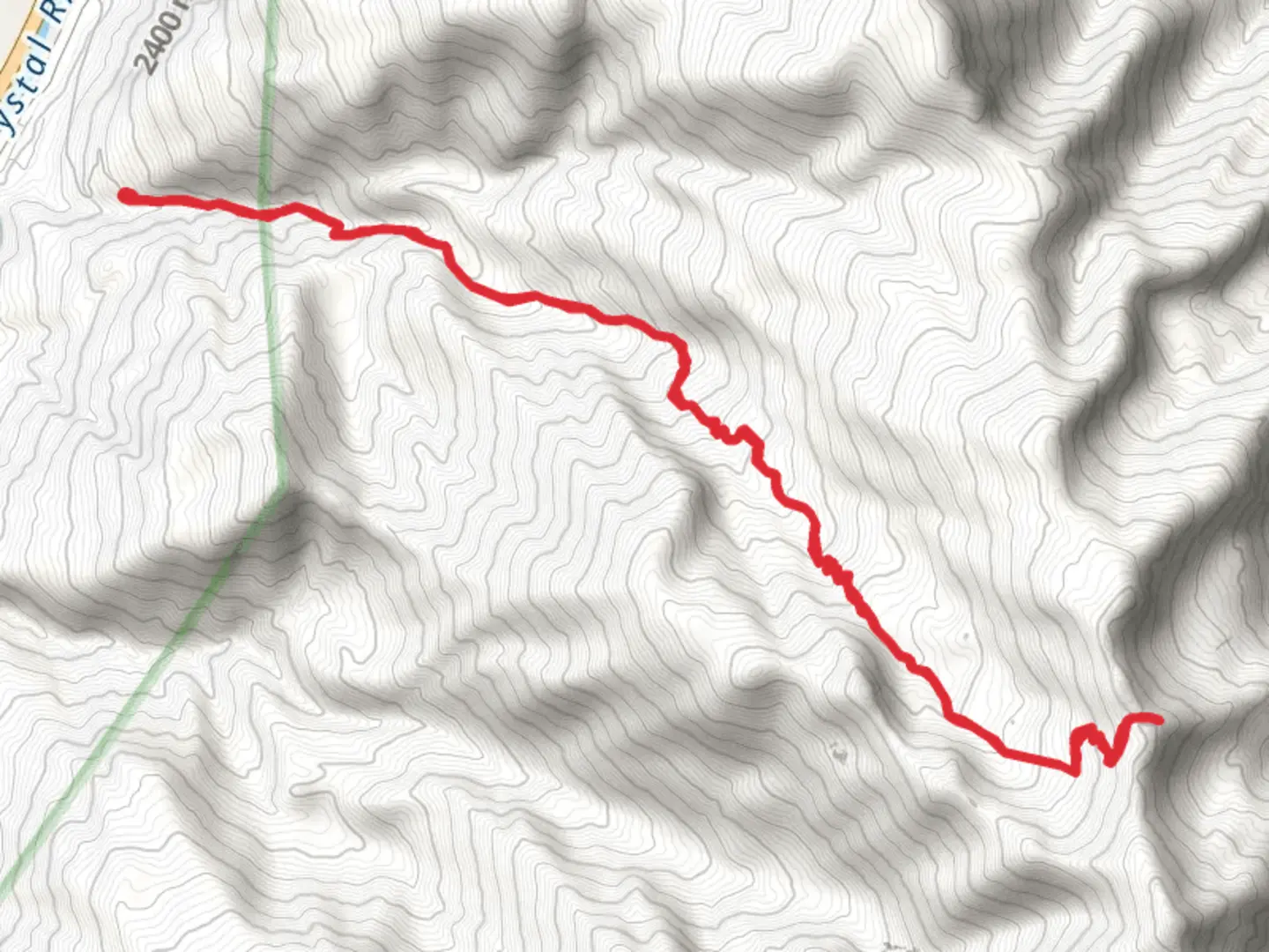 An image depicting the trail East Creek Trail and its surrounding area.