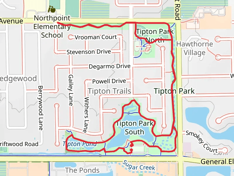 Tipton Park and Tipton Park North Loop