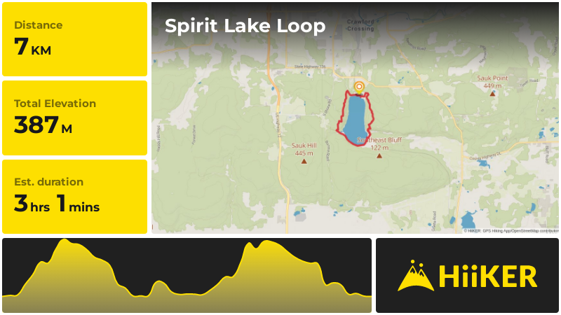 Spirit Lake Loop | Sauk County | Wisconsin
