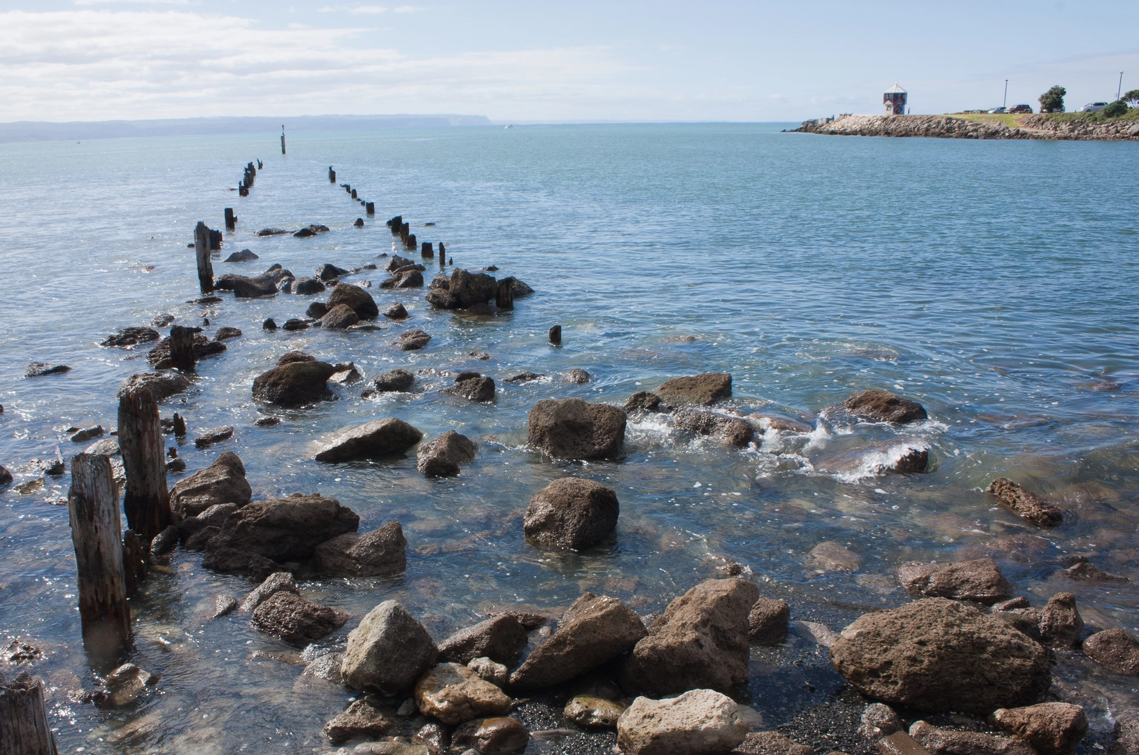 An image depicting the trail Ahuriri Estuary Walking Track and its surrounding area.