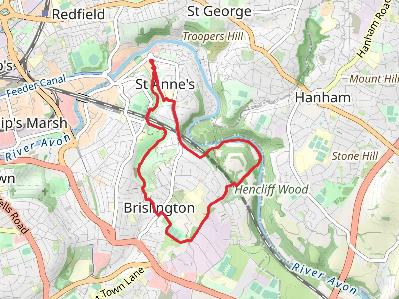 Nightingale Valley, Victory Park and Eastwood Farm Loop