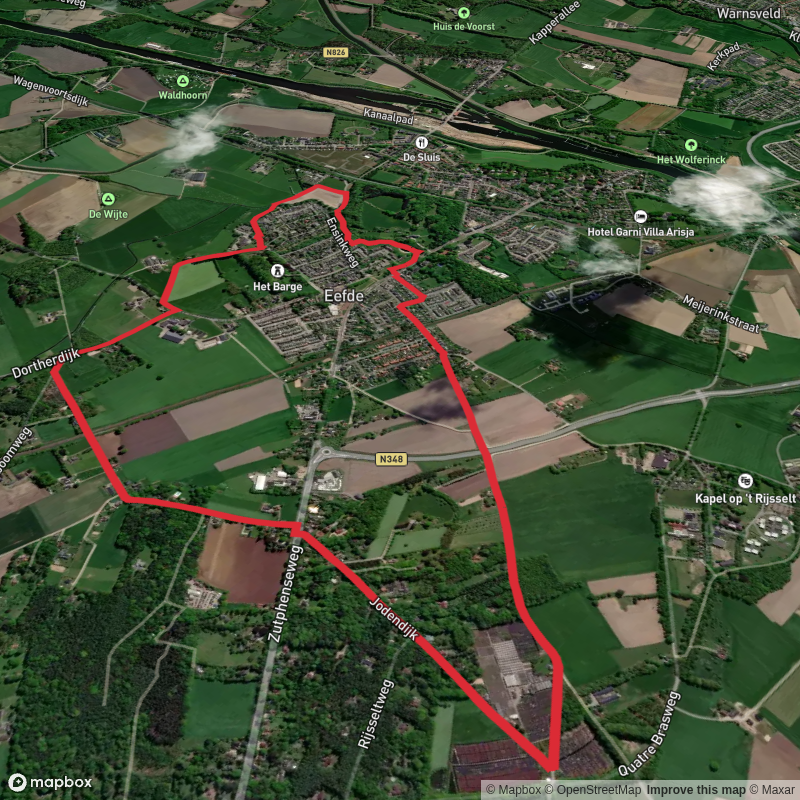Knapzak Route and Rondje Eefde Loop