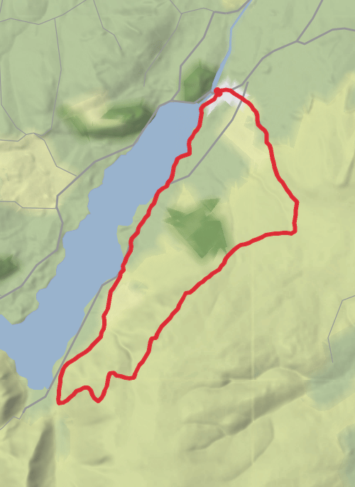 Eden Hiking mobile static map