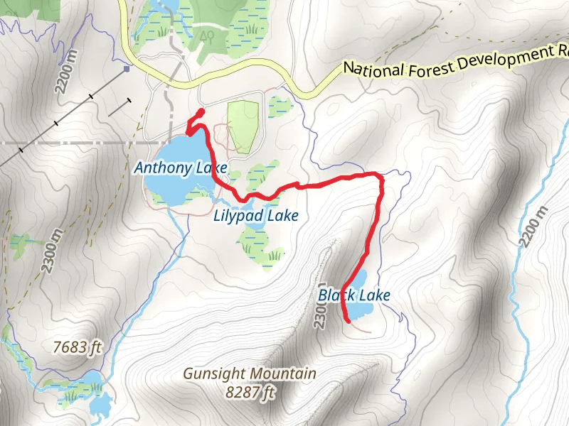 Anthony, Lilypad and Black Lakes