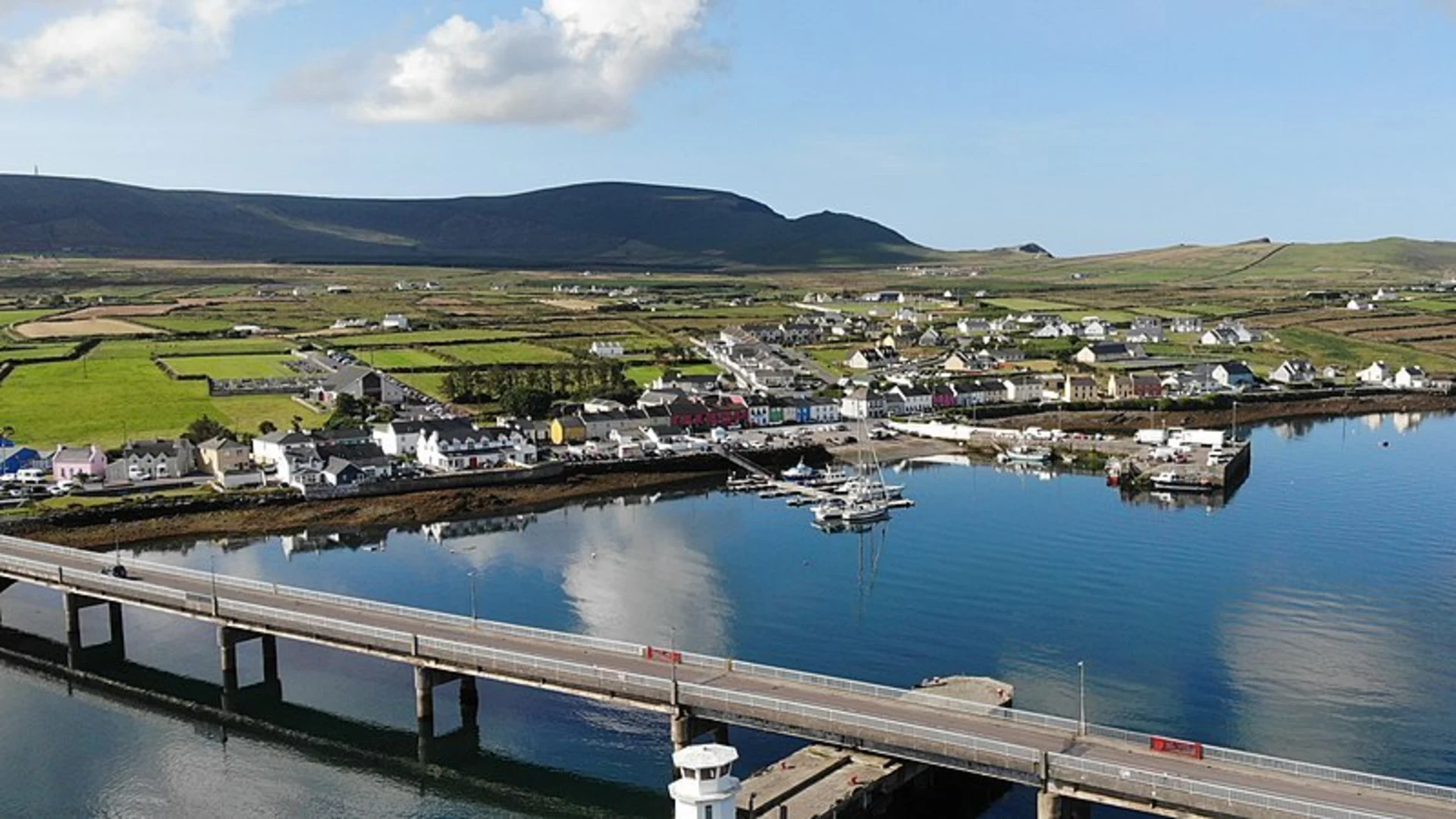 An image depicting the trail Sandymount to Portmagee and its surrounding area.