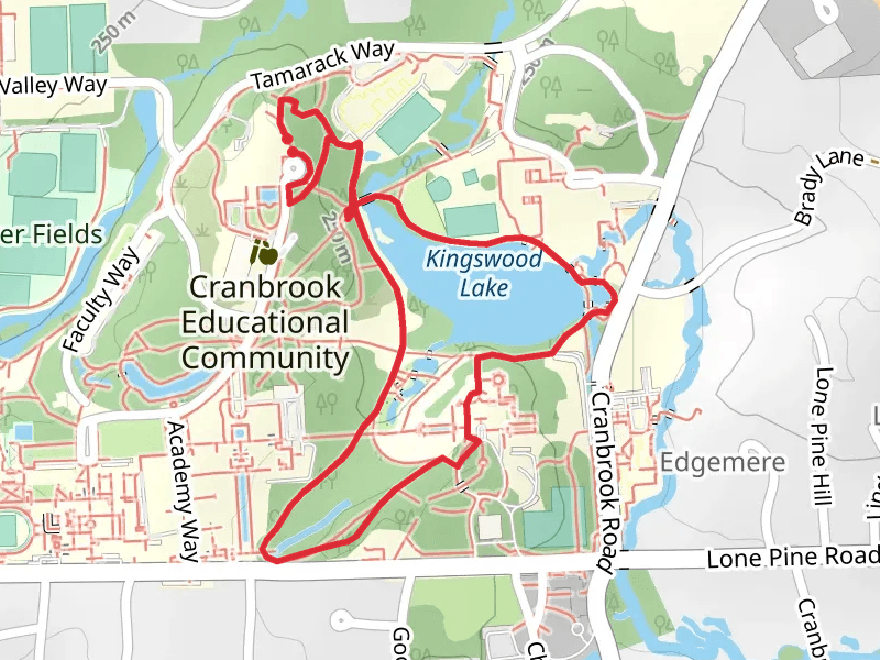 Kingsbrook Lake and Cranbrook Forest Loop Trail