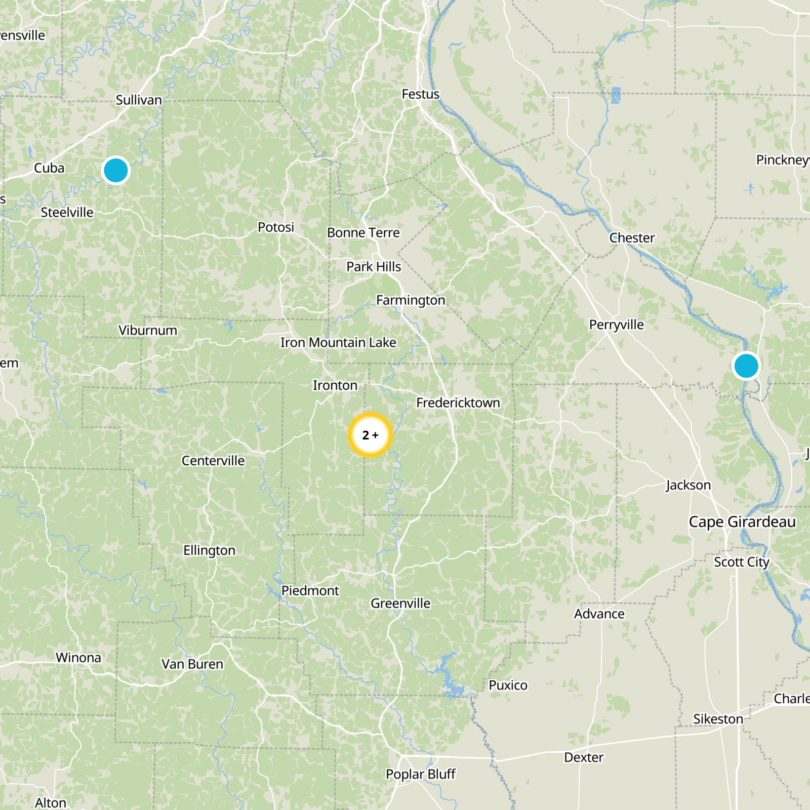 Madison County Static Map