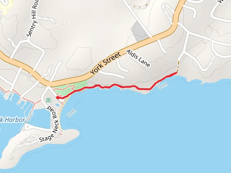 Cliff Walk from Harbour Beach Road