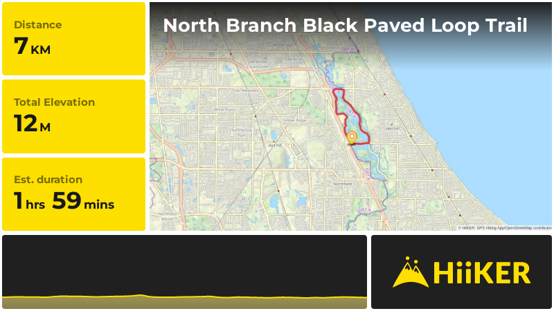 North Branch Black Paved Loop Trail | Cook County | Illinois