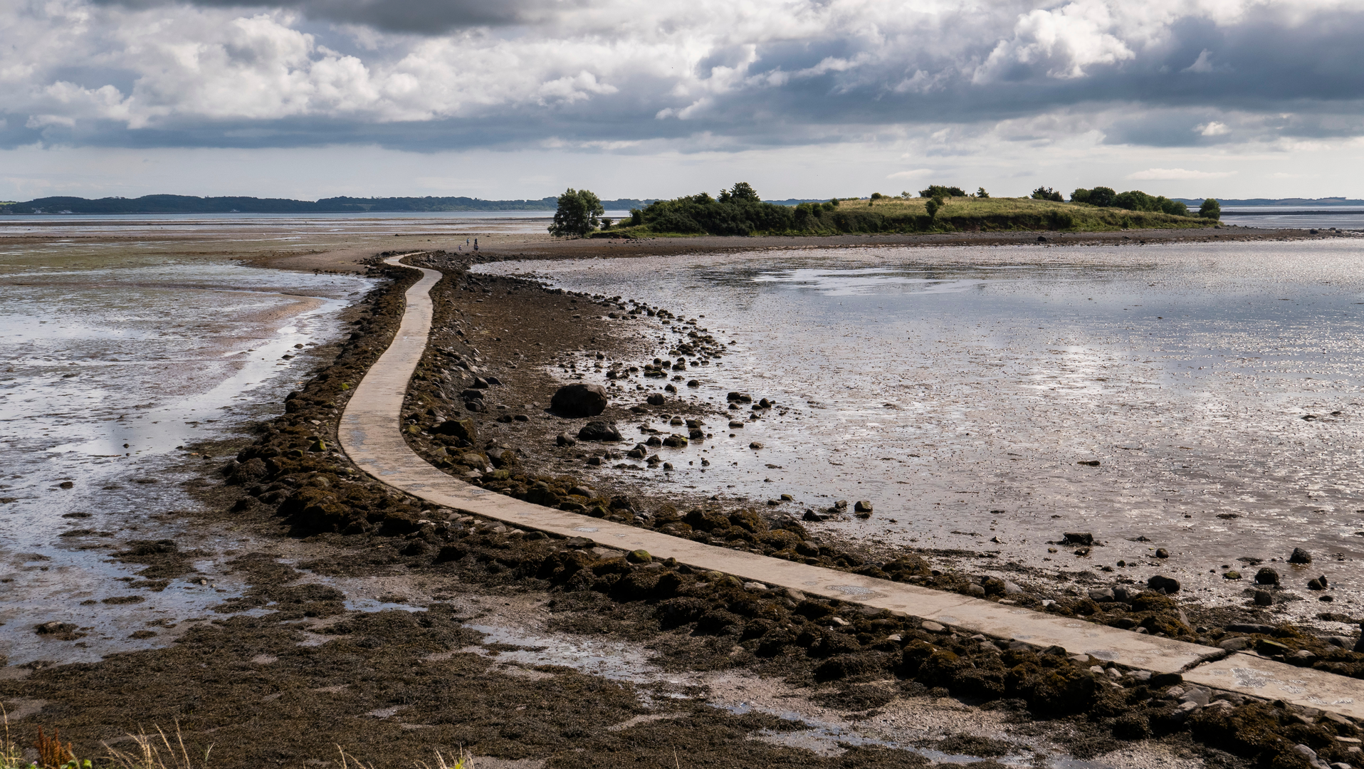 An image depicting the trail Island Hill - North Strangford Nature Reserve and its surrounding area.