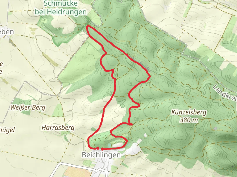 Rundweg Beichlinger Scchmuecke