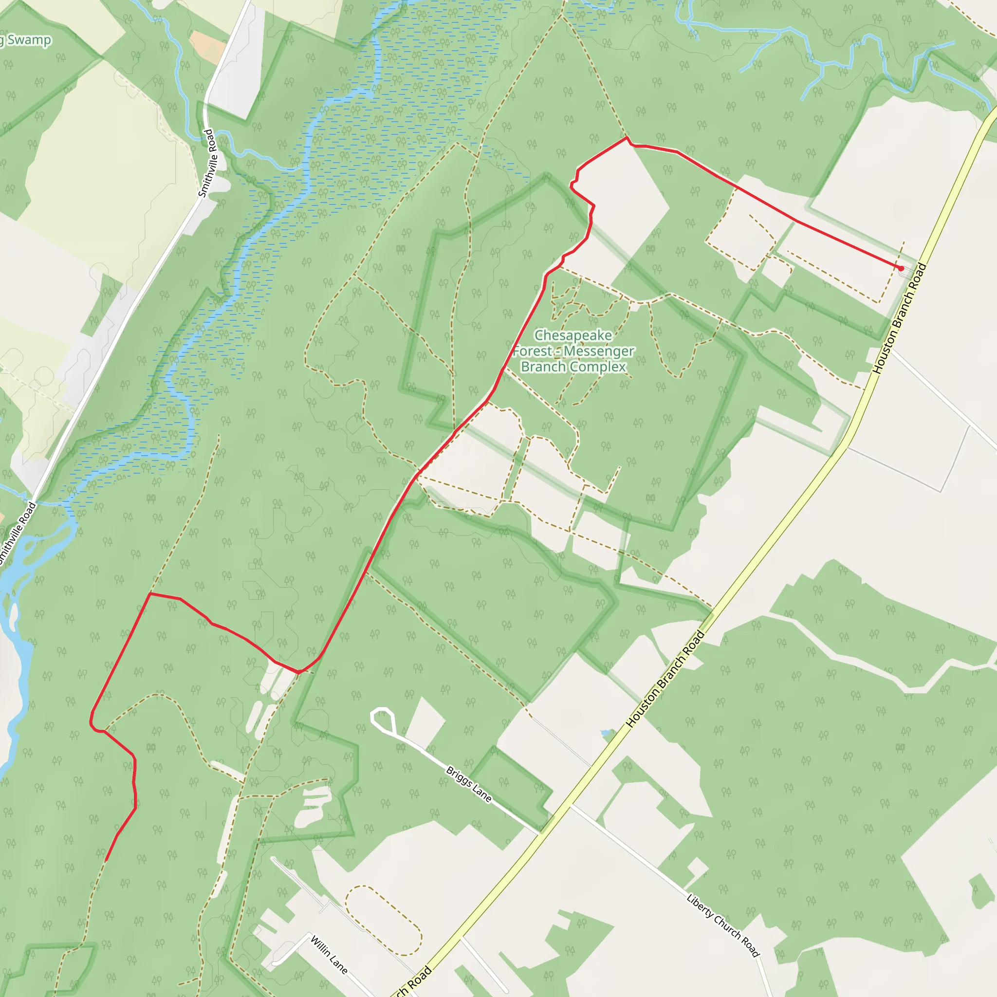 Twiford Meadow Ditch Walk mobile static map