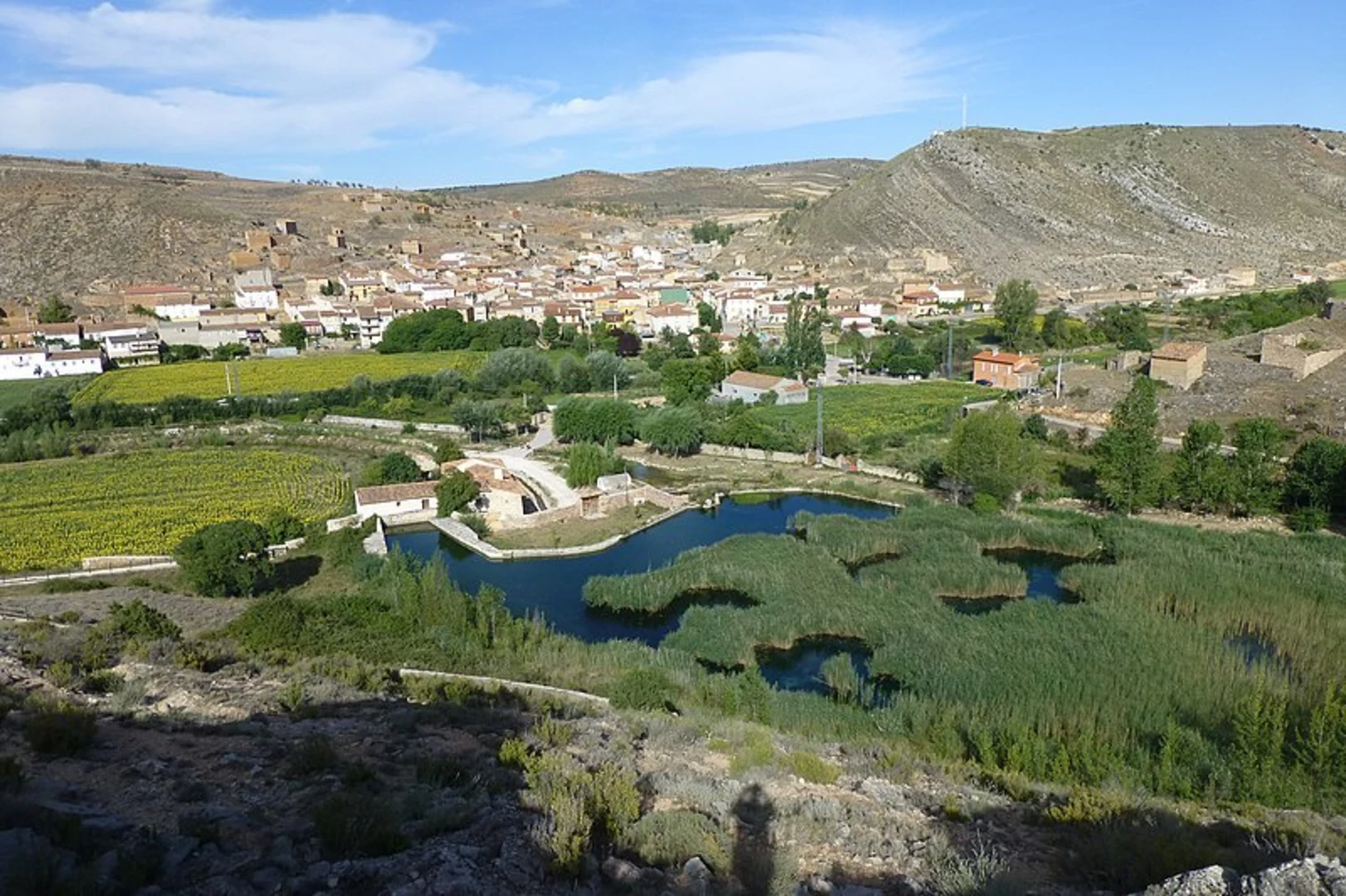 An image depicting the trail Cimballa Recuenco Route SL Z 14 and its surrounding area.