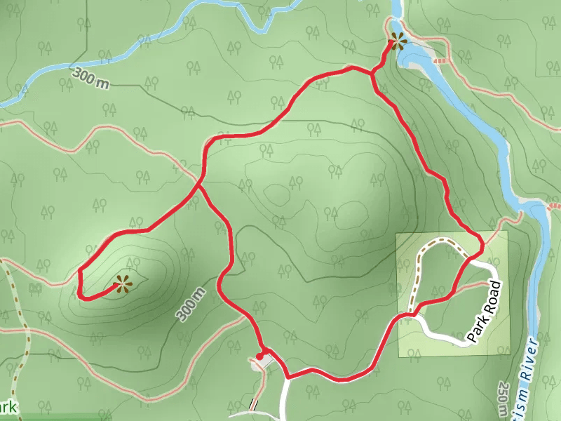 Superior Hiking Trail and Two Step Falls Loop Trail
