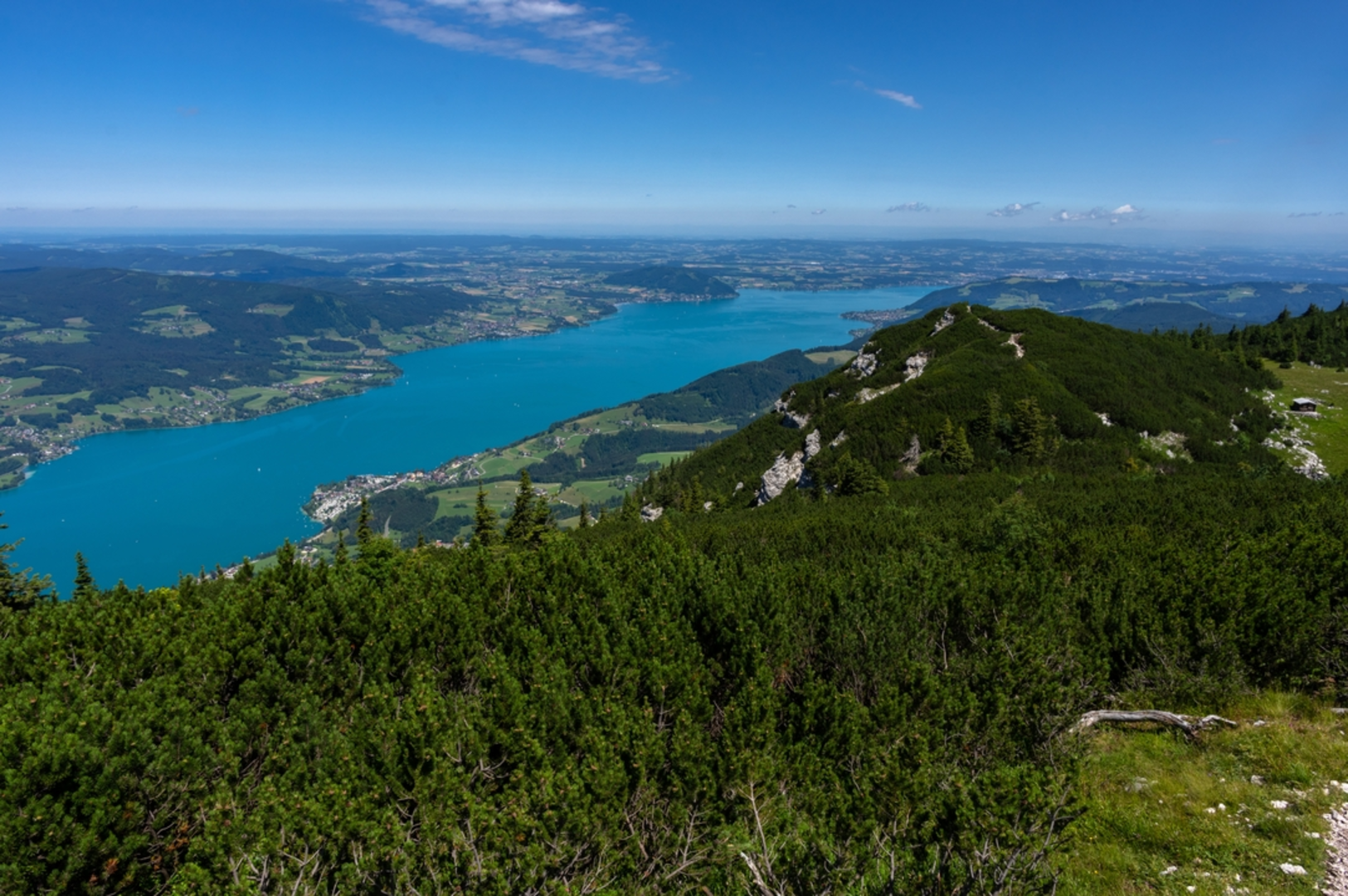 An image depicting the trail Time Travel Trail in Unterach am Attersee and its surrounding area.