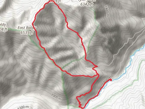 Peak B Loop via Dungeness Trail