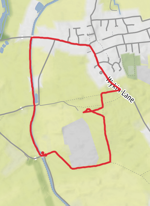 Hinckley and Bosworth Walking mobile static map