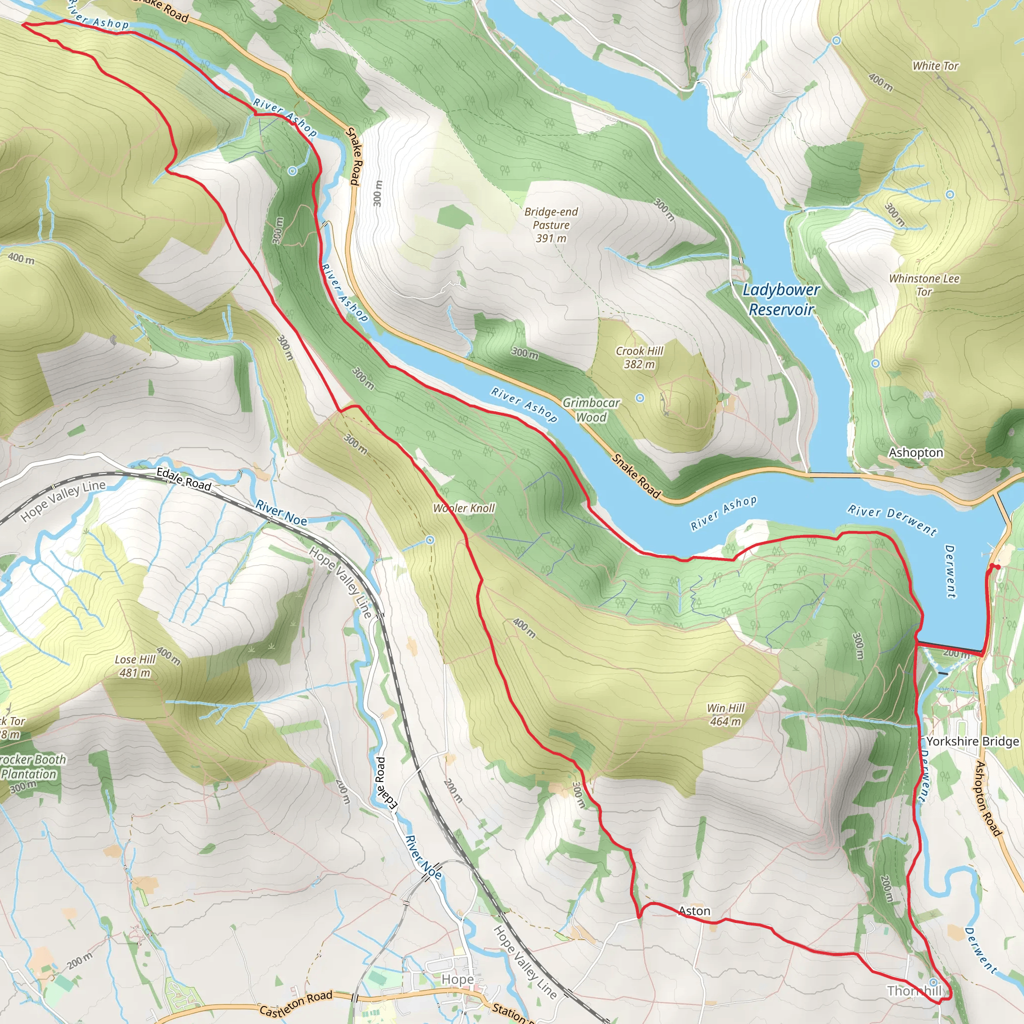 Ladybower Reservoir, Wooler Knoll and Haggwater Bridge Loop | Derbyshi