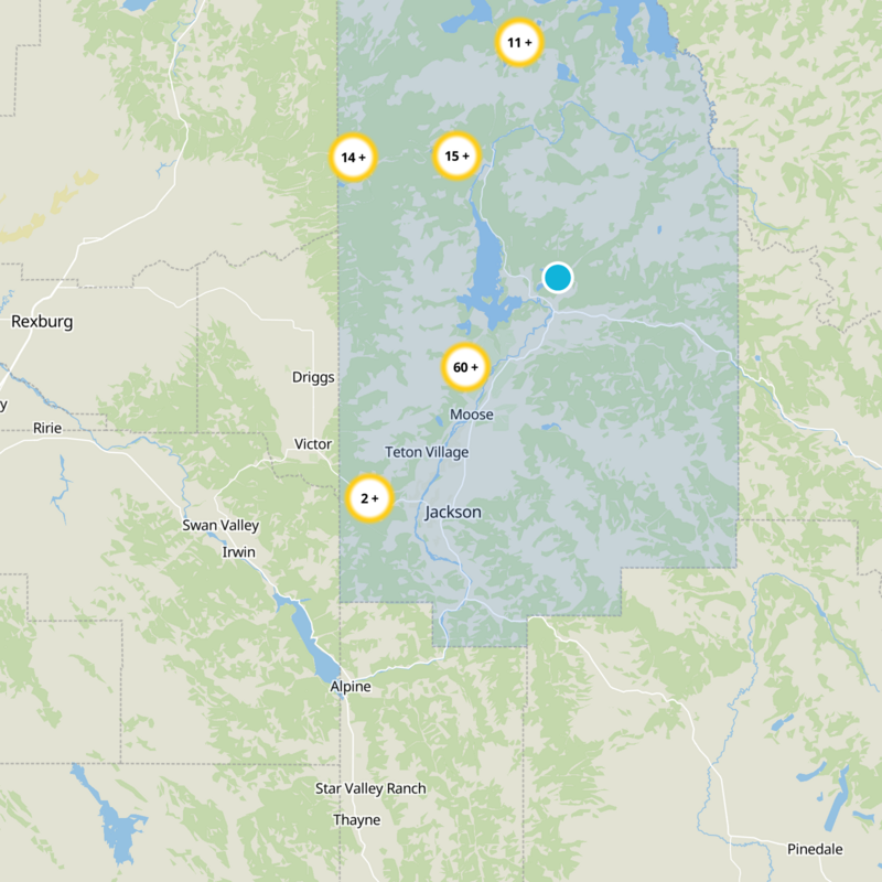 Teton County Static Map