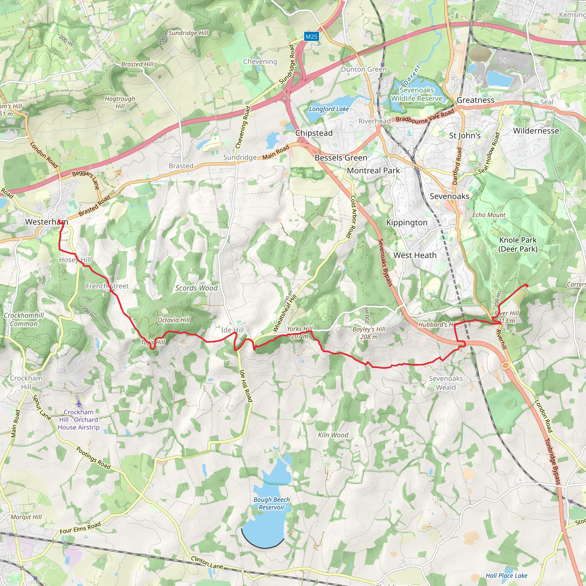 Knole Park to Westerham Walk | Kent | England