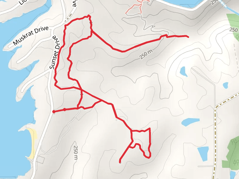 Trail 1, 4 and 5 - Sweetwater Lake