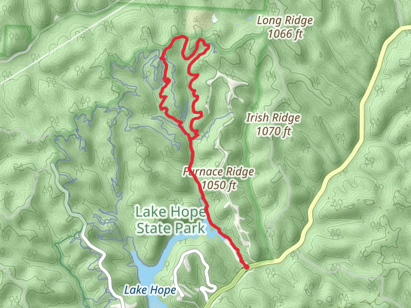 Furnace, Yosemite Falls and Copperhead Loop Trail