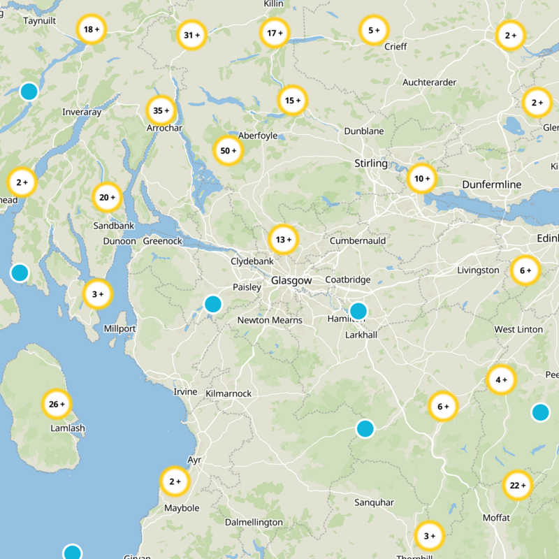 Glasgow City Static Map