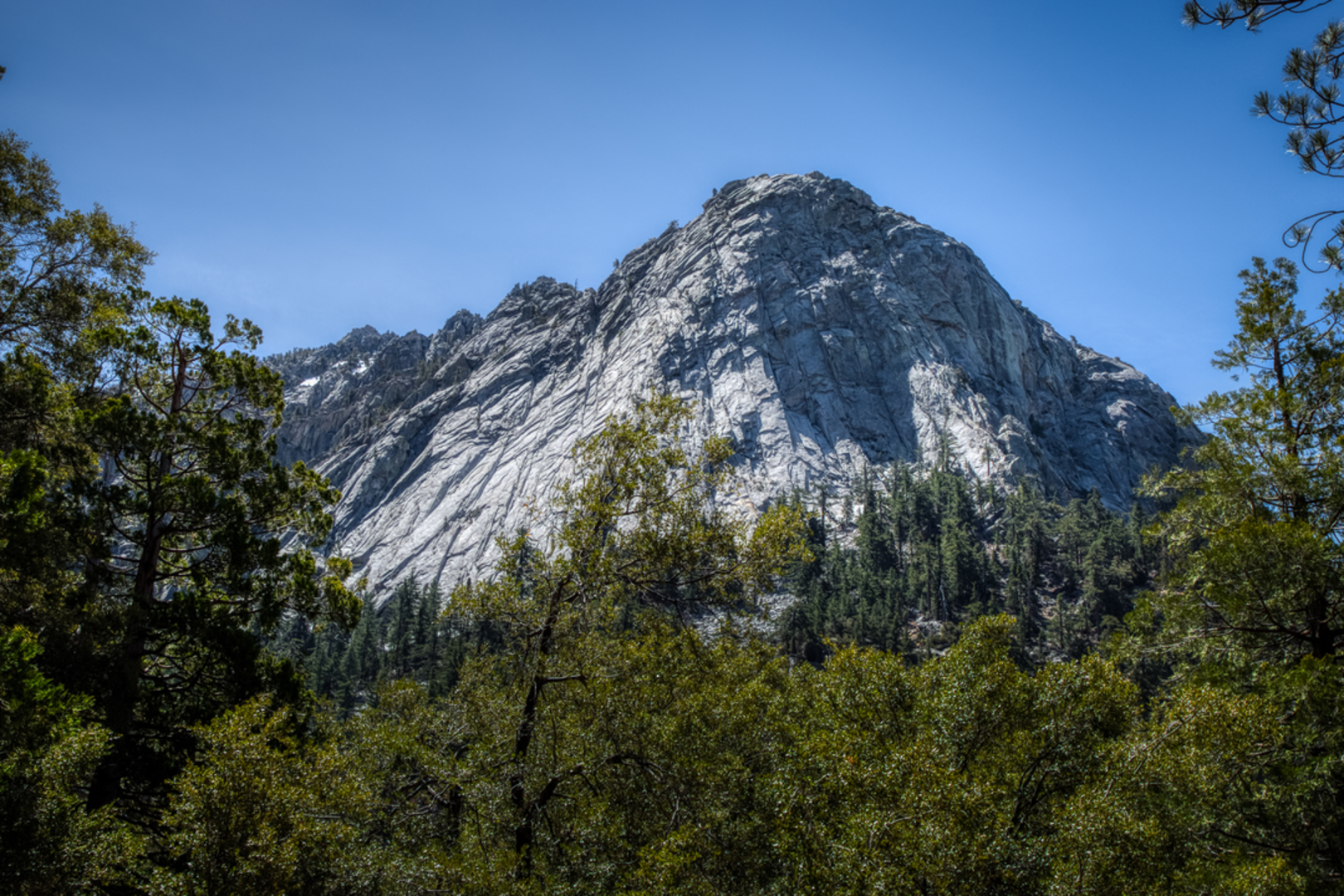 An image depicting the trail Devil's Slide Trail and its surrounding area.