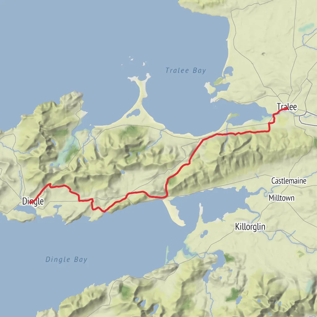 Kerry Camino mobile static map
