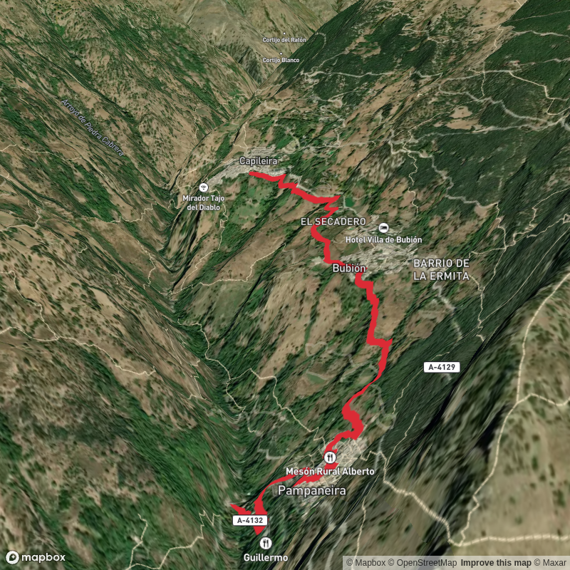 Pampaneira to Capileira via El Secadero
