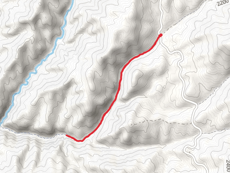 Fifth Water Creek Trail