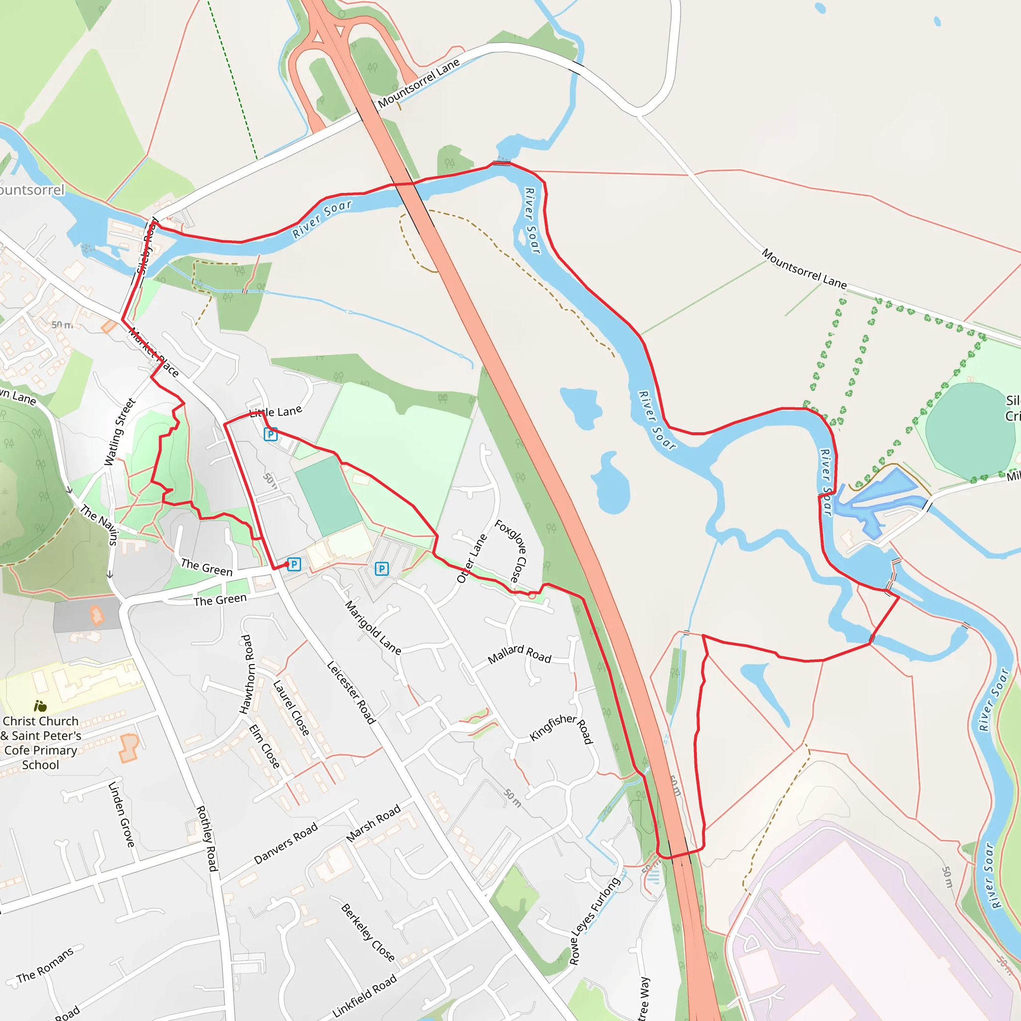 River Soar Loop - Mountsorrel | Leicestershire | England