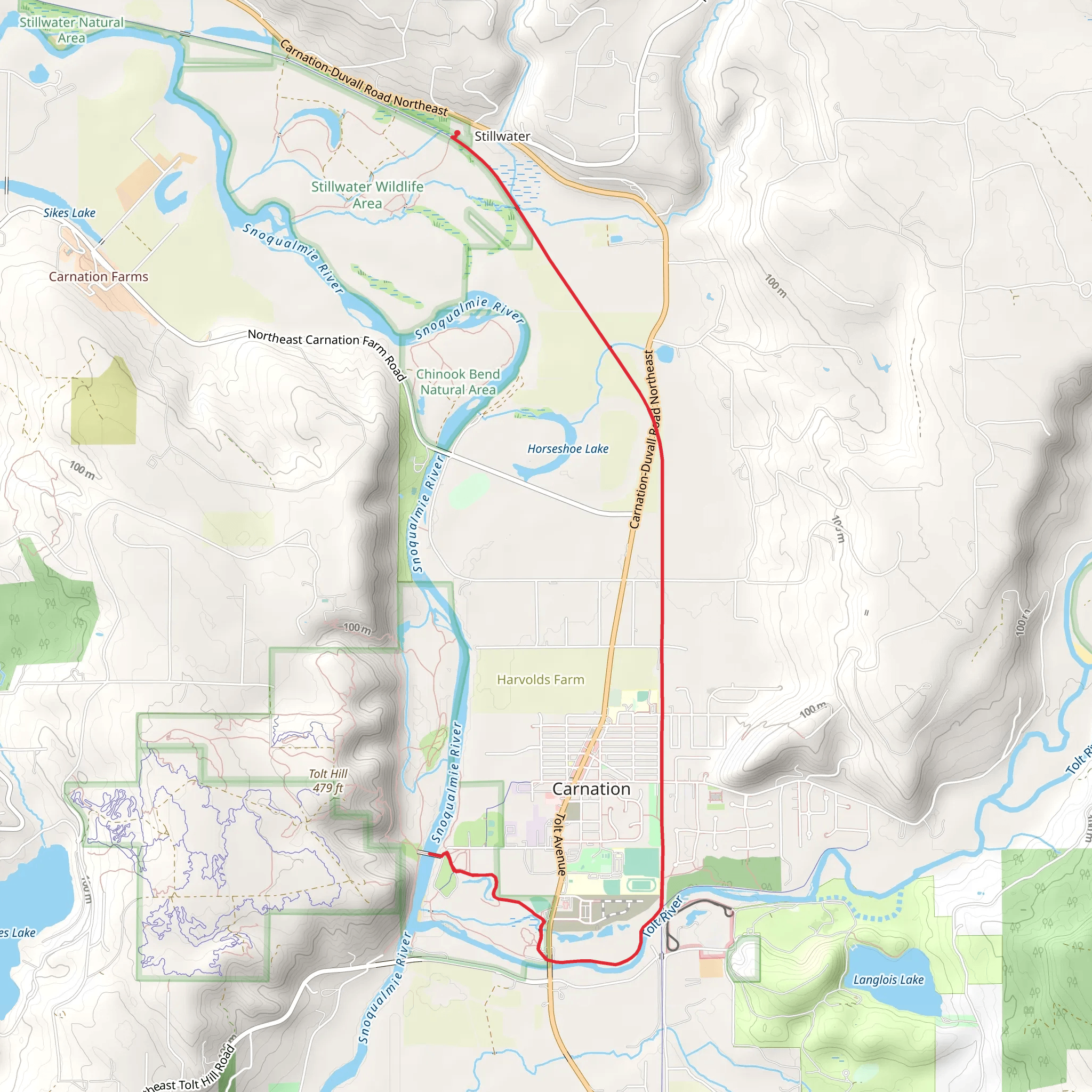 Snoqualmie Valley Trail and Tolt Bridge | King County | Washington