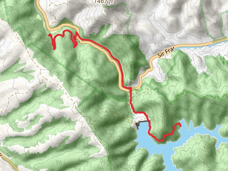 Kent Lake via Pioneer Tree Trail
