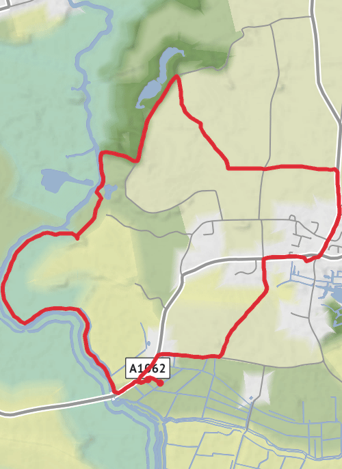 North Norfolk Trail Running mobile static map