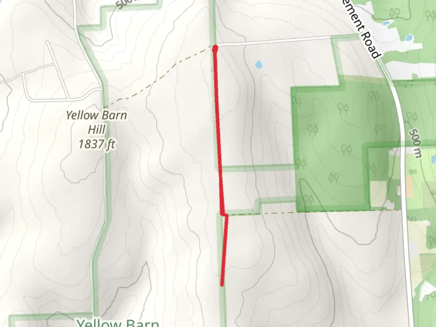 An image depicting the trail Signal Tower Road Trail and its surrounding area.