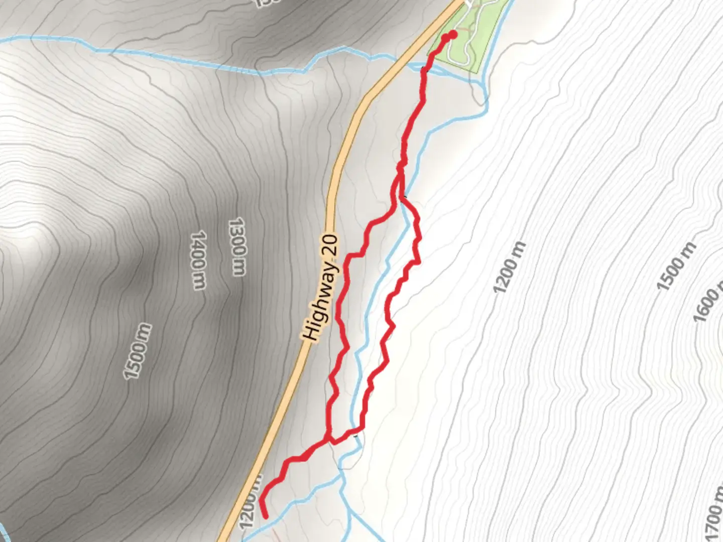 An image depicting the trail Lone Fir Interp Trail and its surrounding area.