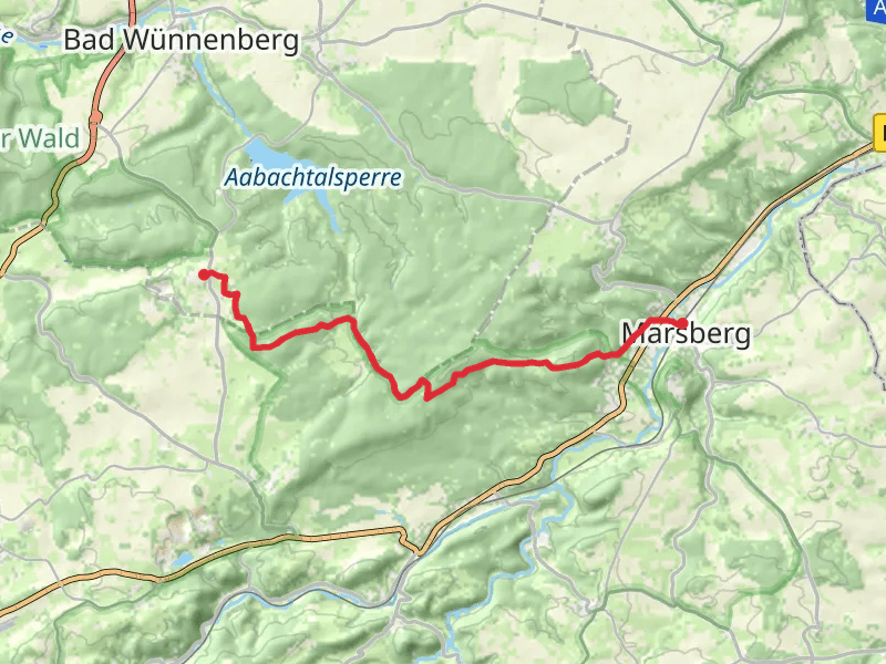 Bleiwasche to Marsberg Walk