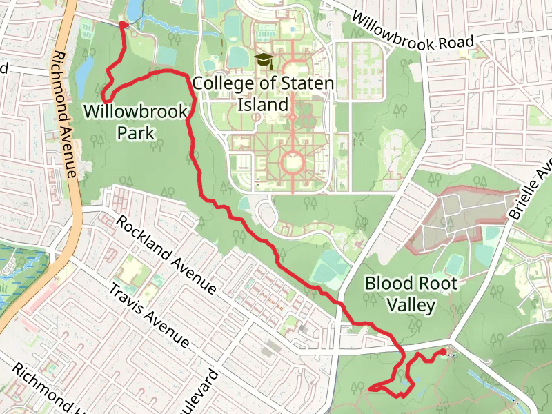 Greenbelt White Trail - Willowbrock Park